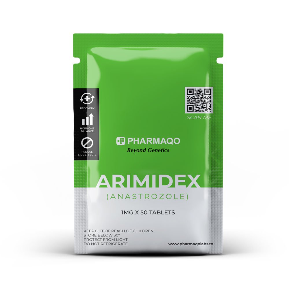Pharmaqo Labs Arimidex Anastrozole 1mg x 50 tabs