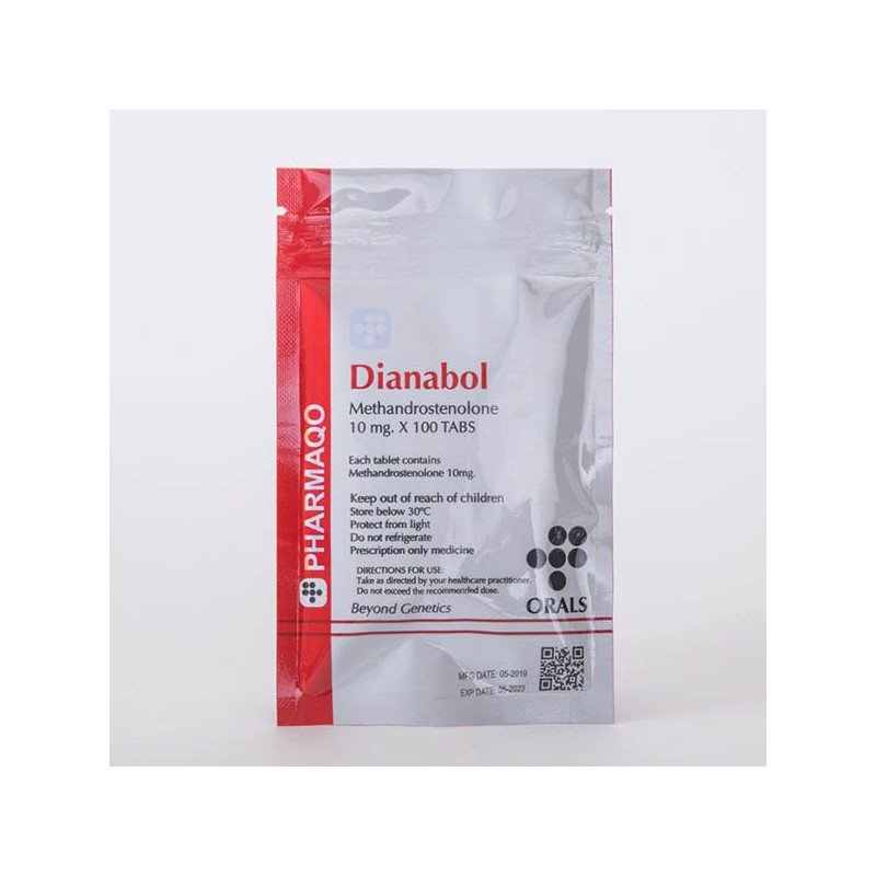 Pharmaqo Labs Dianabol 10 mg Anabol (100 tablets)